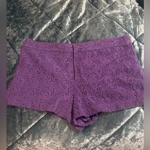 Sofia by Sofia Vergara Vibrant Purple Shorts